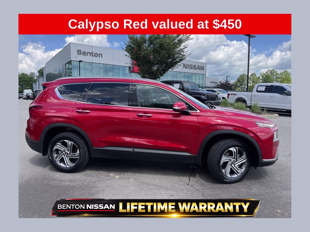 2023 Calypso Red Hyundai Santa Fe SEL AWD SUV