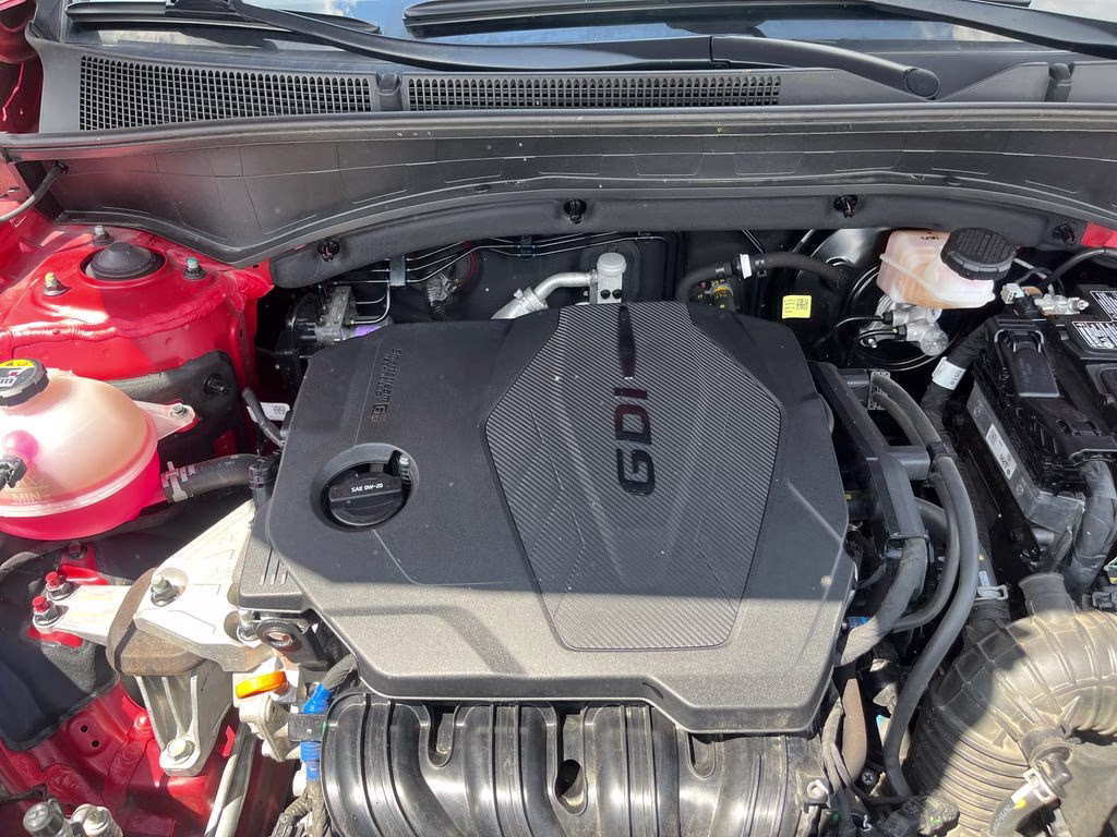 2023 Calypso Red Hyundai Santa Fe SEL AWD SUV