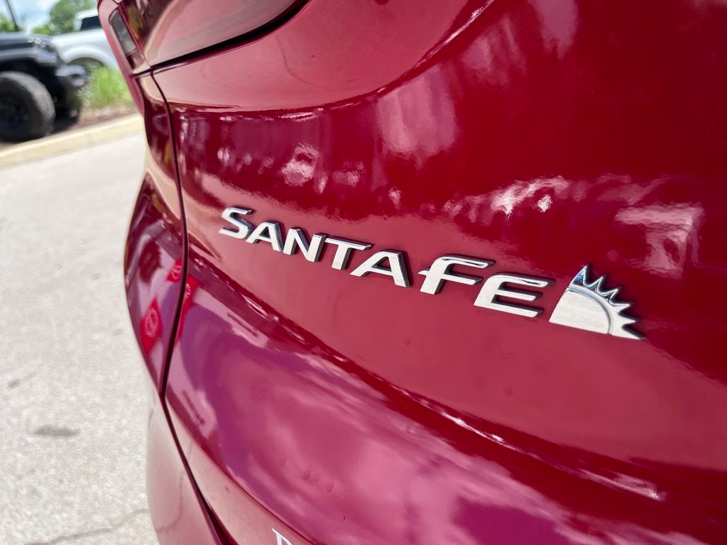 2023 Calypso Red Hyundai Santa Fe SEL AWD SUV