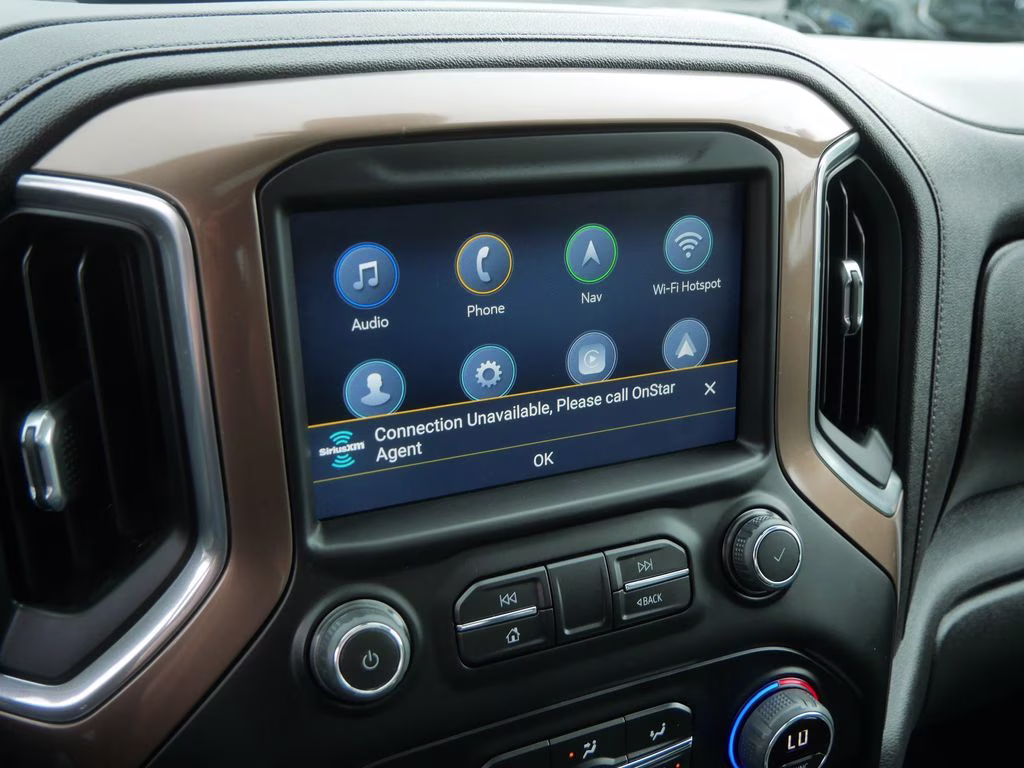 2021 Northsky Blue Metallic Chevrolet Silverado 1500 High Country 4X4 Truck
