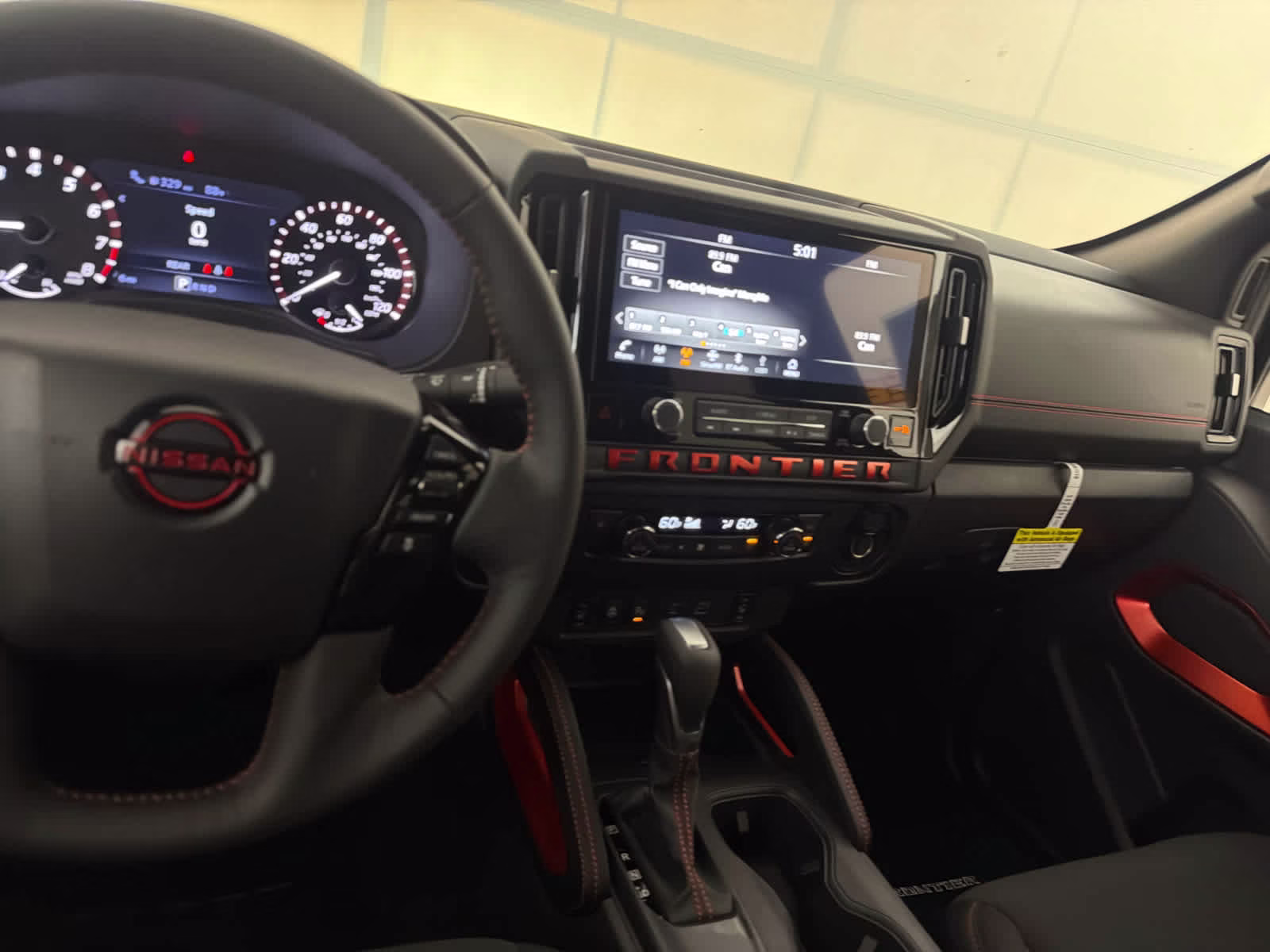 2026 Glacier White Nissan Frontier PRO-X RWD Truck