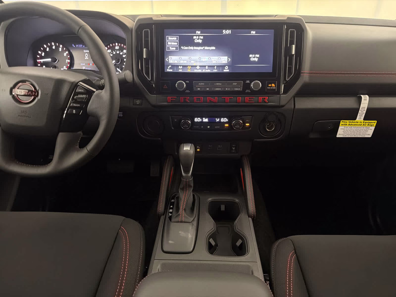 2026 Glacier White Nissan Frontier PRO-X RWD Truck