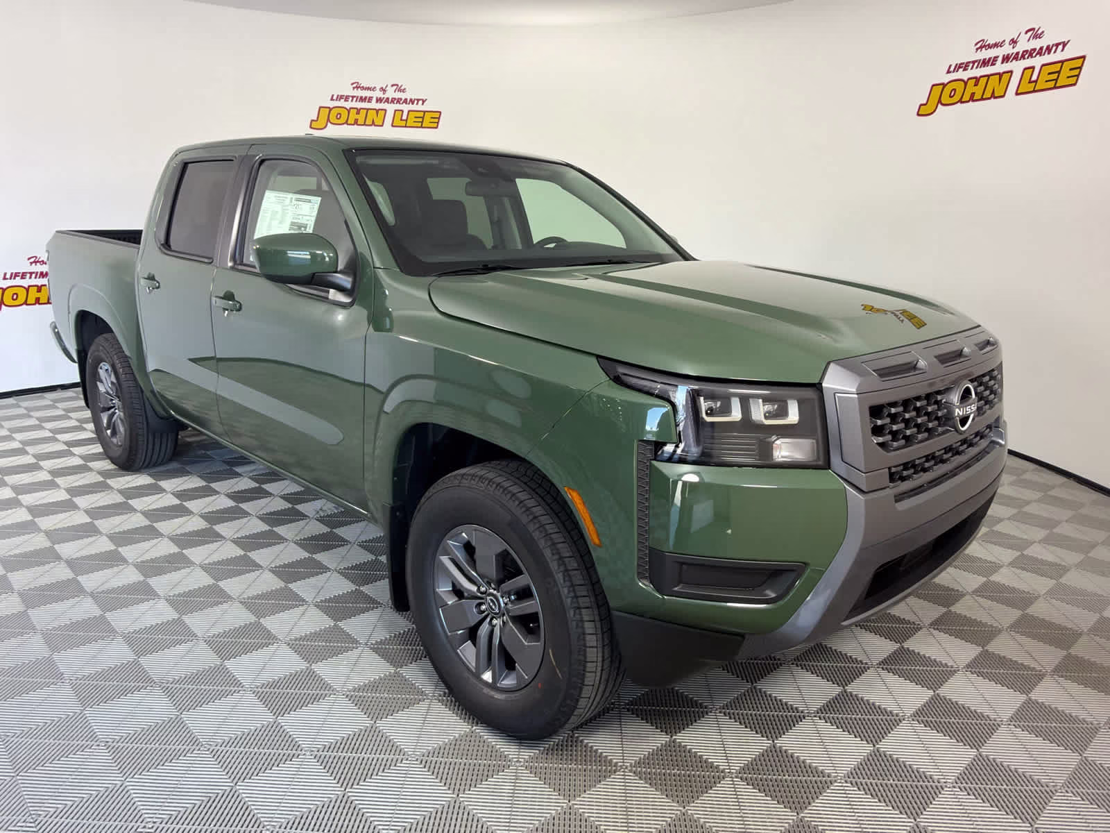 2026 Tactical Green Metallic Nissan Frontier SV RWD Truck