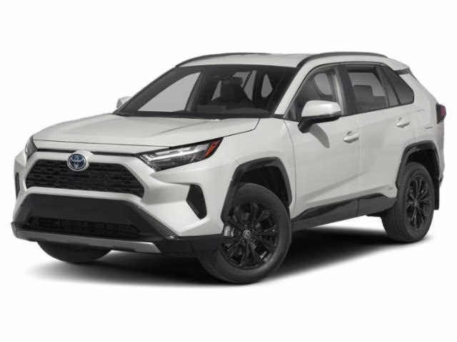 2022 Blizzard Pearl Toyota RAV4 Hybrid SE AWD