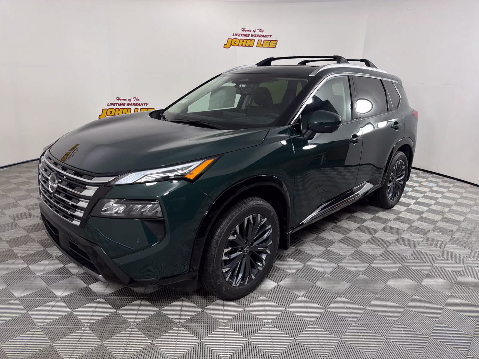 2026 Obsidian Green Nissan Rogue Platinum AWD SUV