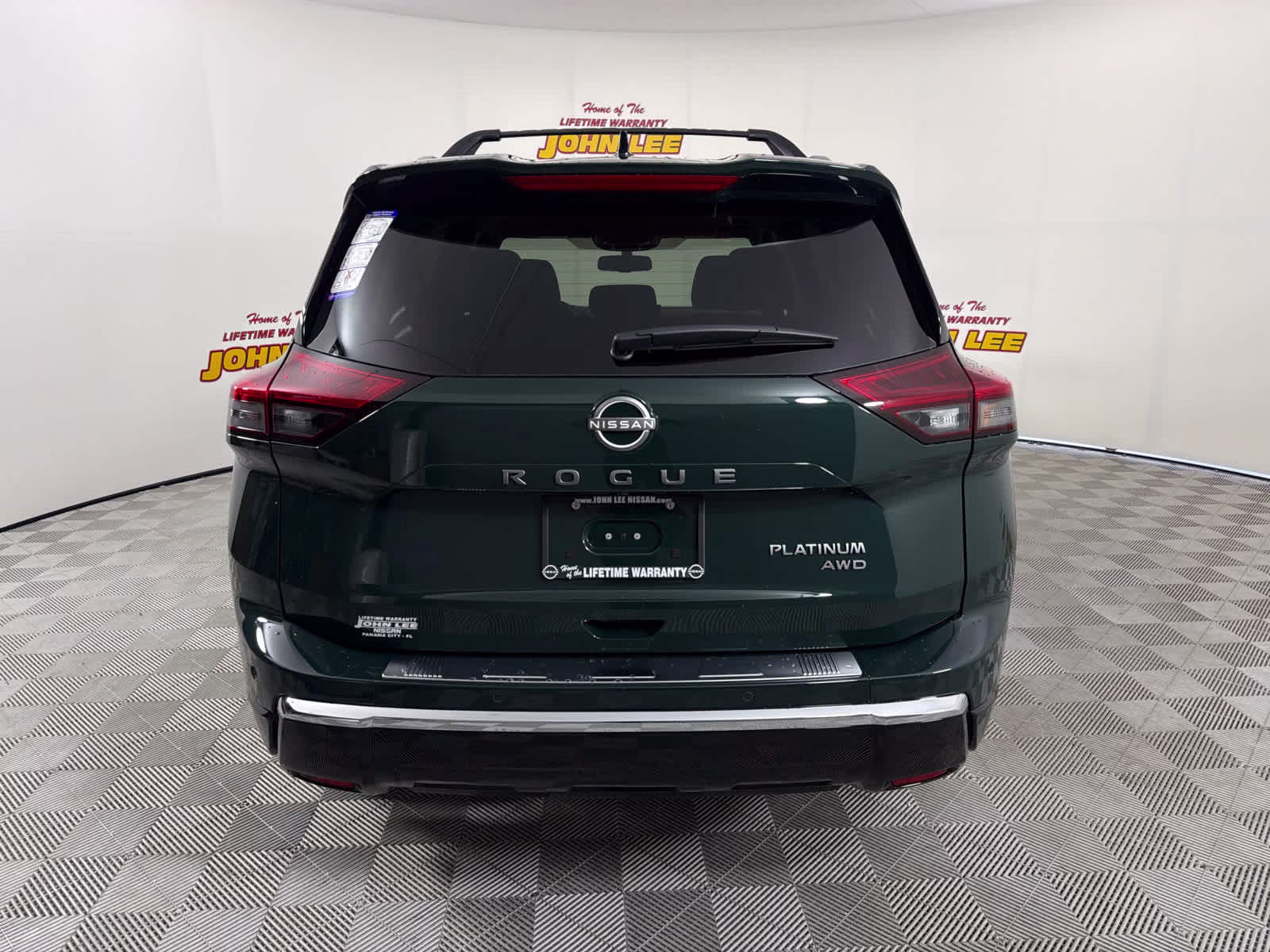 2026 Obsidian Green Nissan Rogue Platinum AWD SUV
