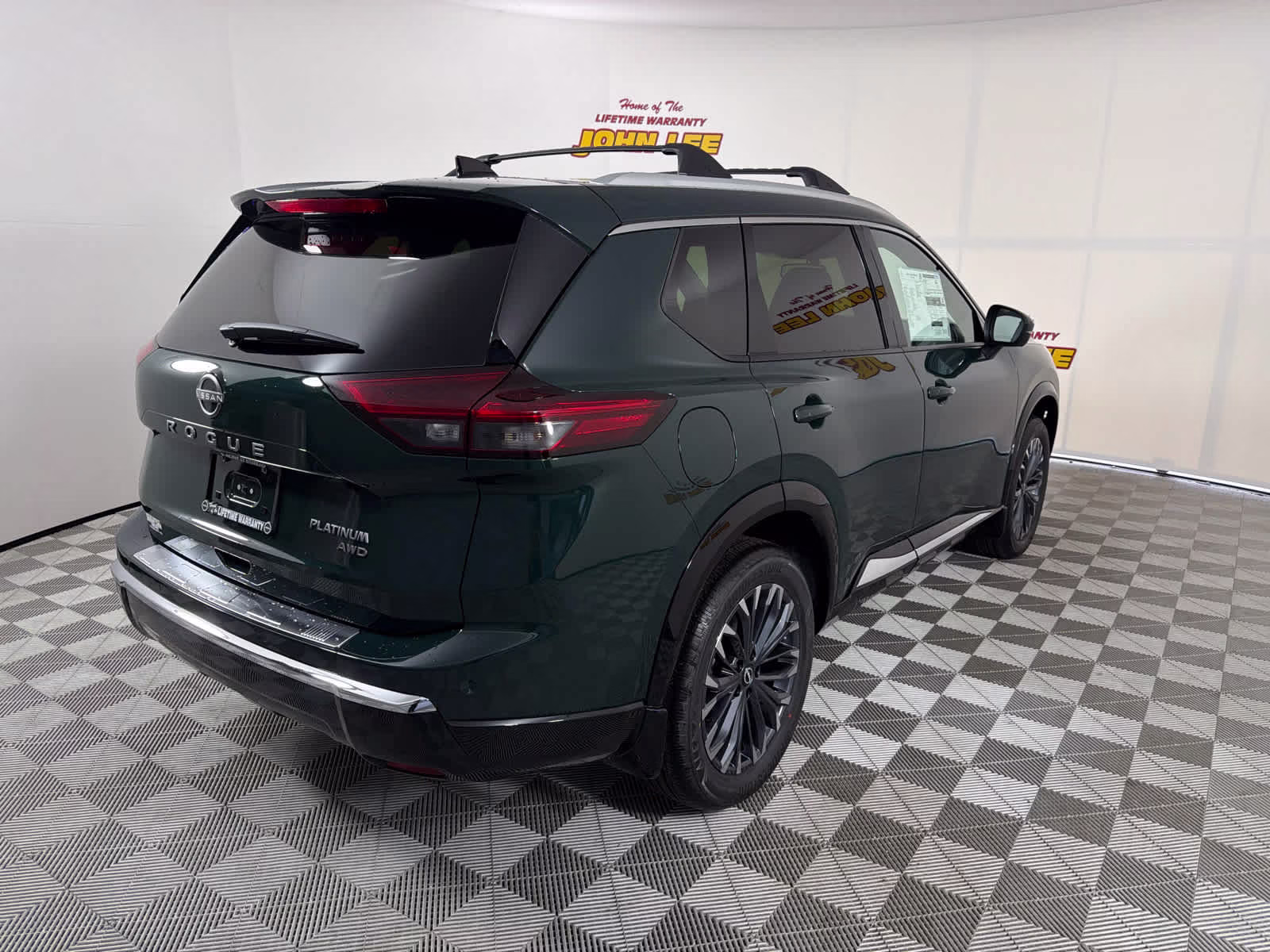 2026 Obsidian Green Nissan Rogue Platinum AWD SUV