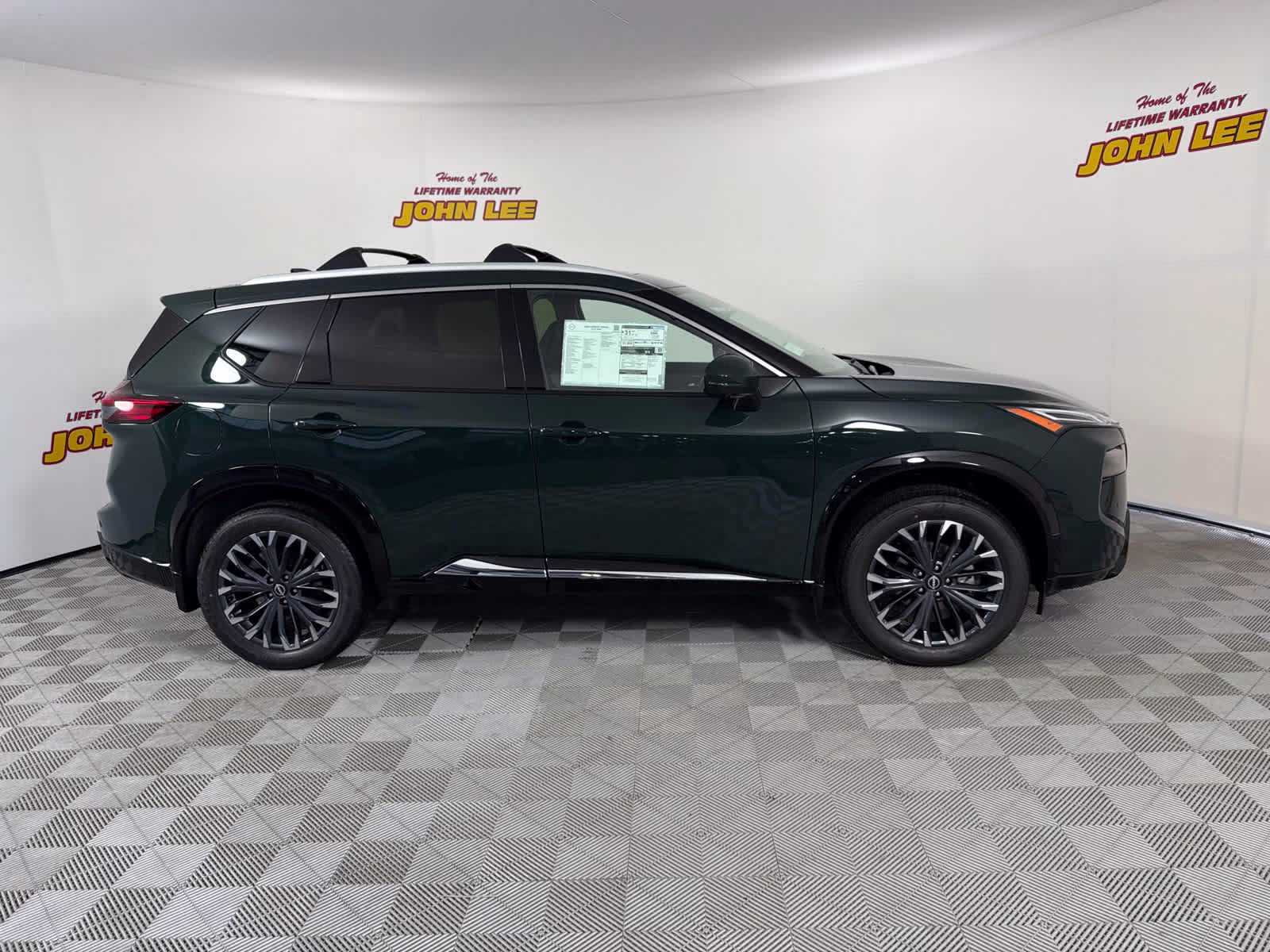 2026 Obsidian Green Nissan Rogue Platinum AWD SUV