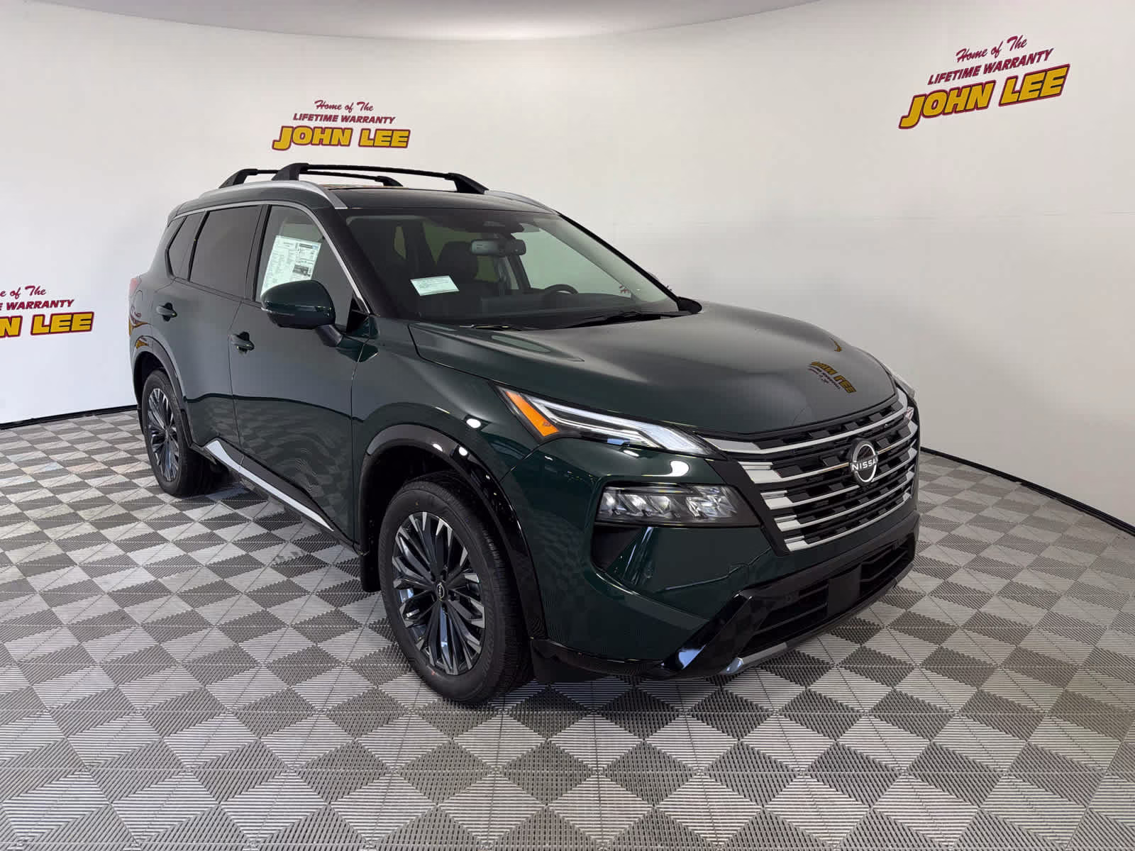 2026 Obsidian Green Nissan Rogue Platinum AWD SUV