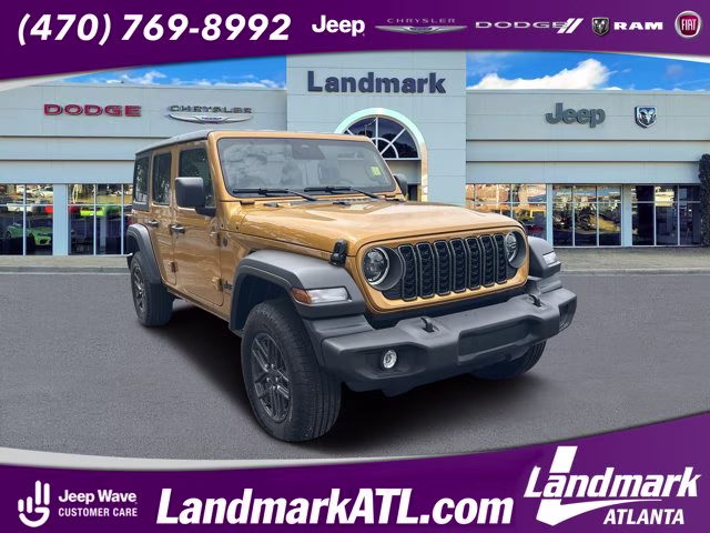 2026 Goldilocks Jeep Wrangler Sport S 4X4 Convertible