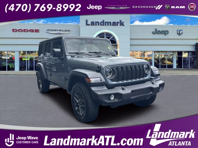 2026 Anvil Clear Coat Jeep Wrangler Sport S 4X4 Convertible