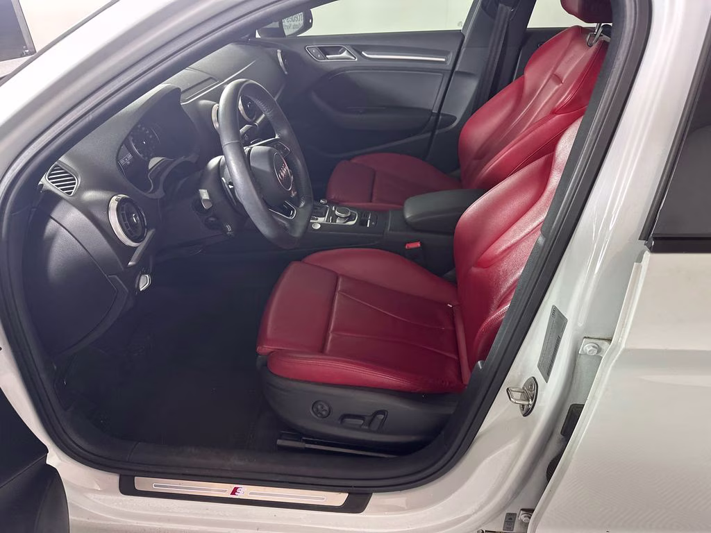 2020 White Audi A3 AWD Sedan