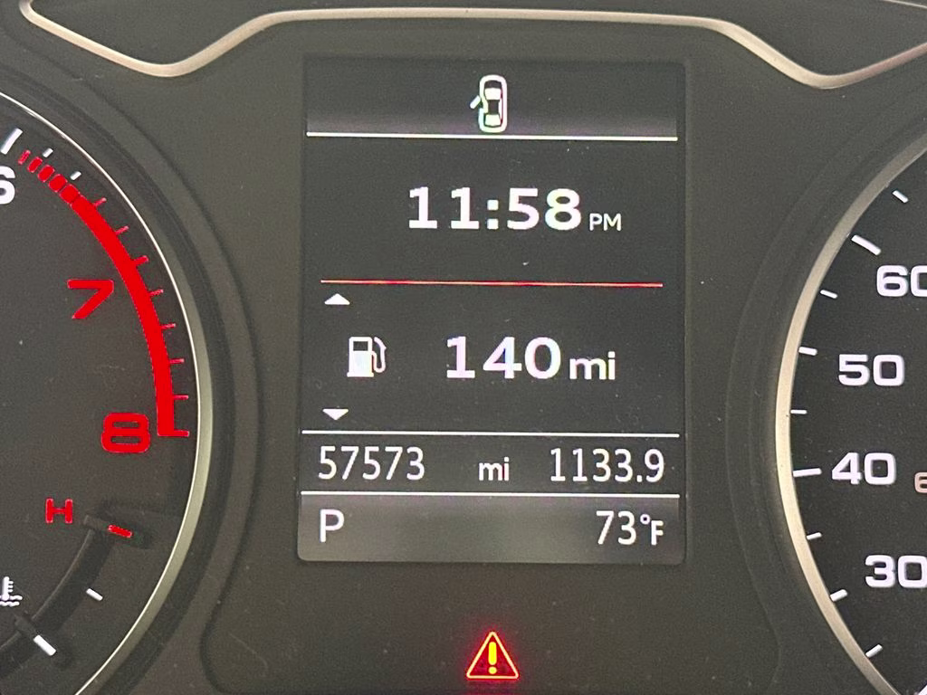 2020 White Audi A3 AWD Sedan