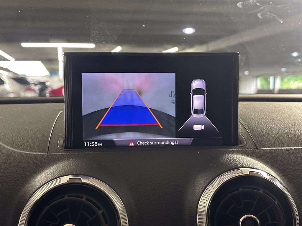2020 White Audi A3 AWD Sedan