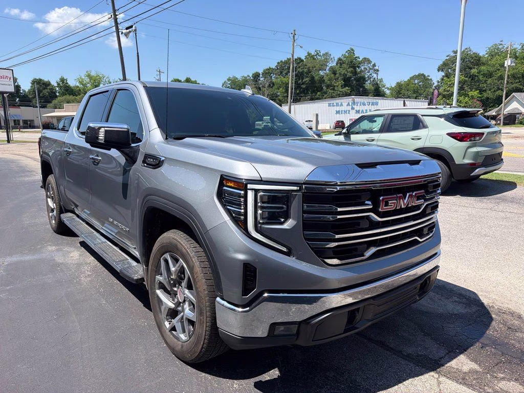 2024 Sterling Metallic GMC Sierra 1500 SLT 4X4 Truck
