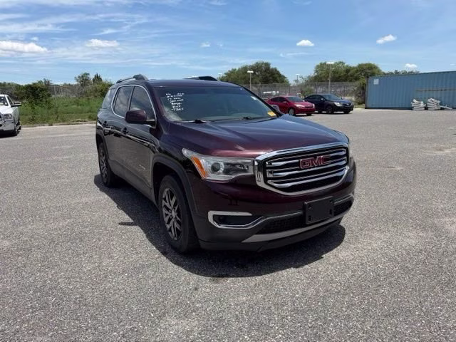2017 Black Cherry Metallic GMC Acadia SLT-1 AWD SUV