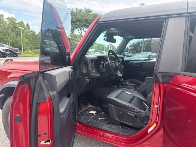 2024 Hot Pepper Red Metallic Tinted Clearcoat Ford Bronco Big Bend 4X4 Convertible