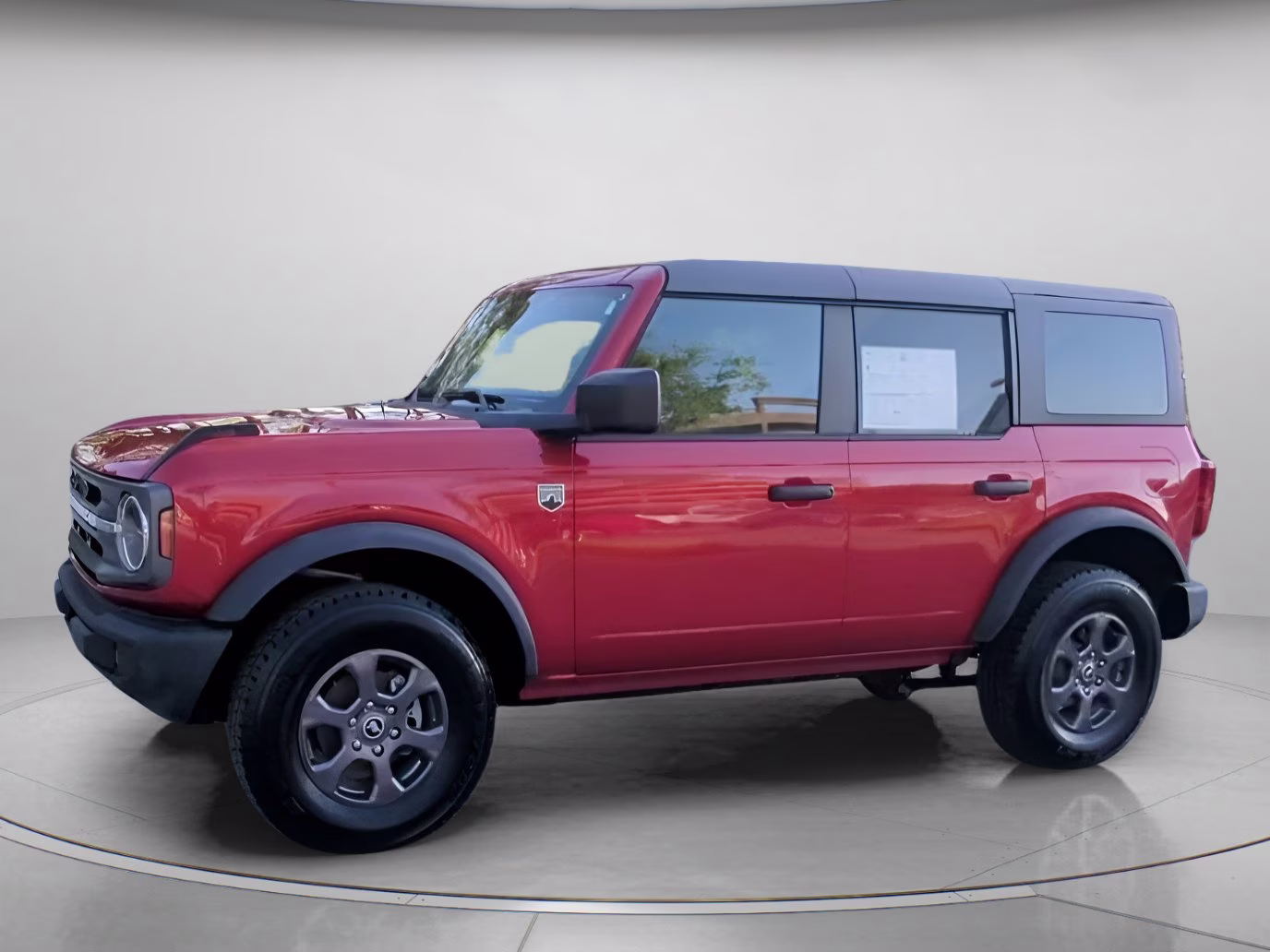 2024 Hot Pepper Red Metallic Tinted Clearcoat Ford Bronco Big Bend 4X4 Convertible