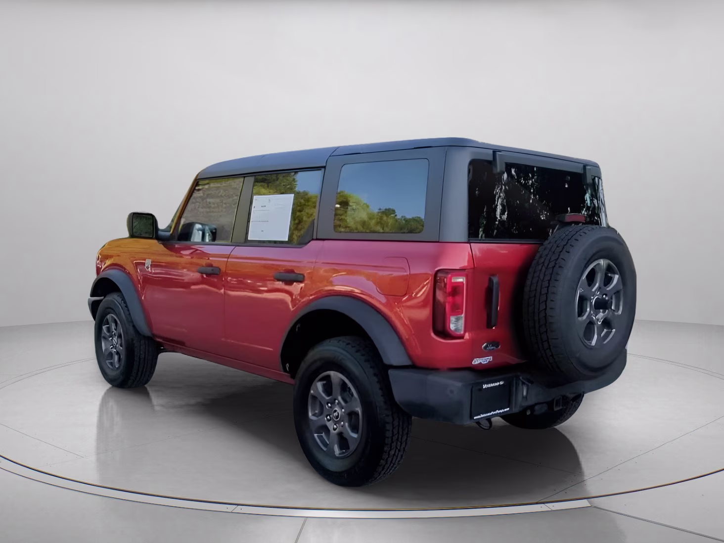 2024 Hot Pepper Red Metallic Tinted Clearcoat Ford Bronco Big Bend 4X4 Convertible