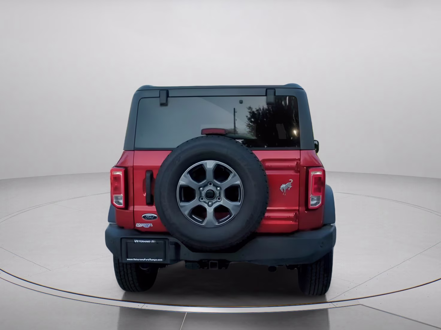 2024 Hot Pepper Red Metallic Tinted Clearcoat Ford Bronco Big Bend 4X4 Convertible