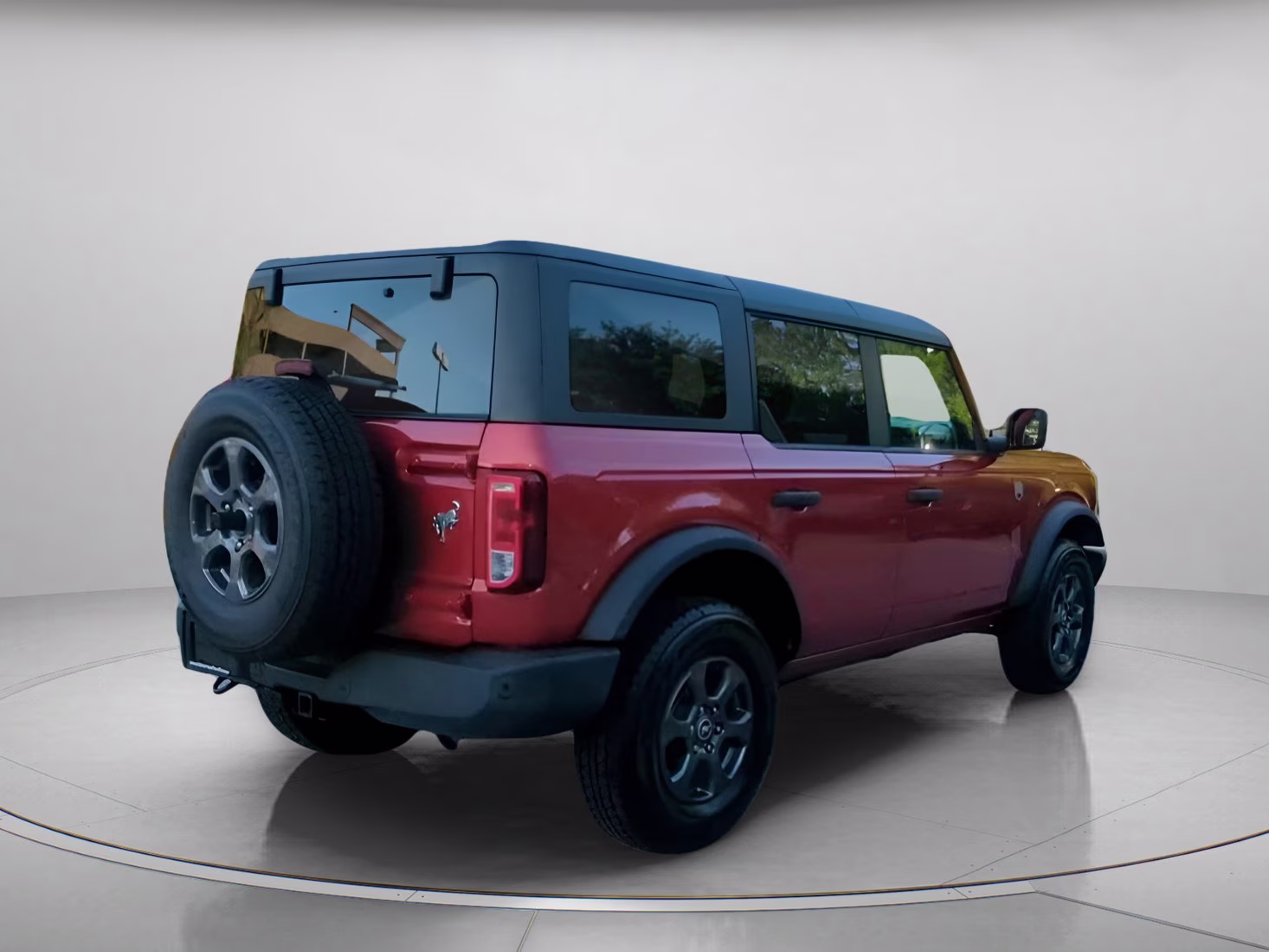 2024 Hot Pepper Red Metallic Tinted Clearcoat Ford Bronco Big Bend 4X4 Convertible