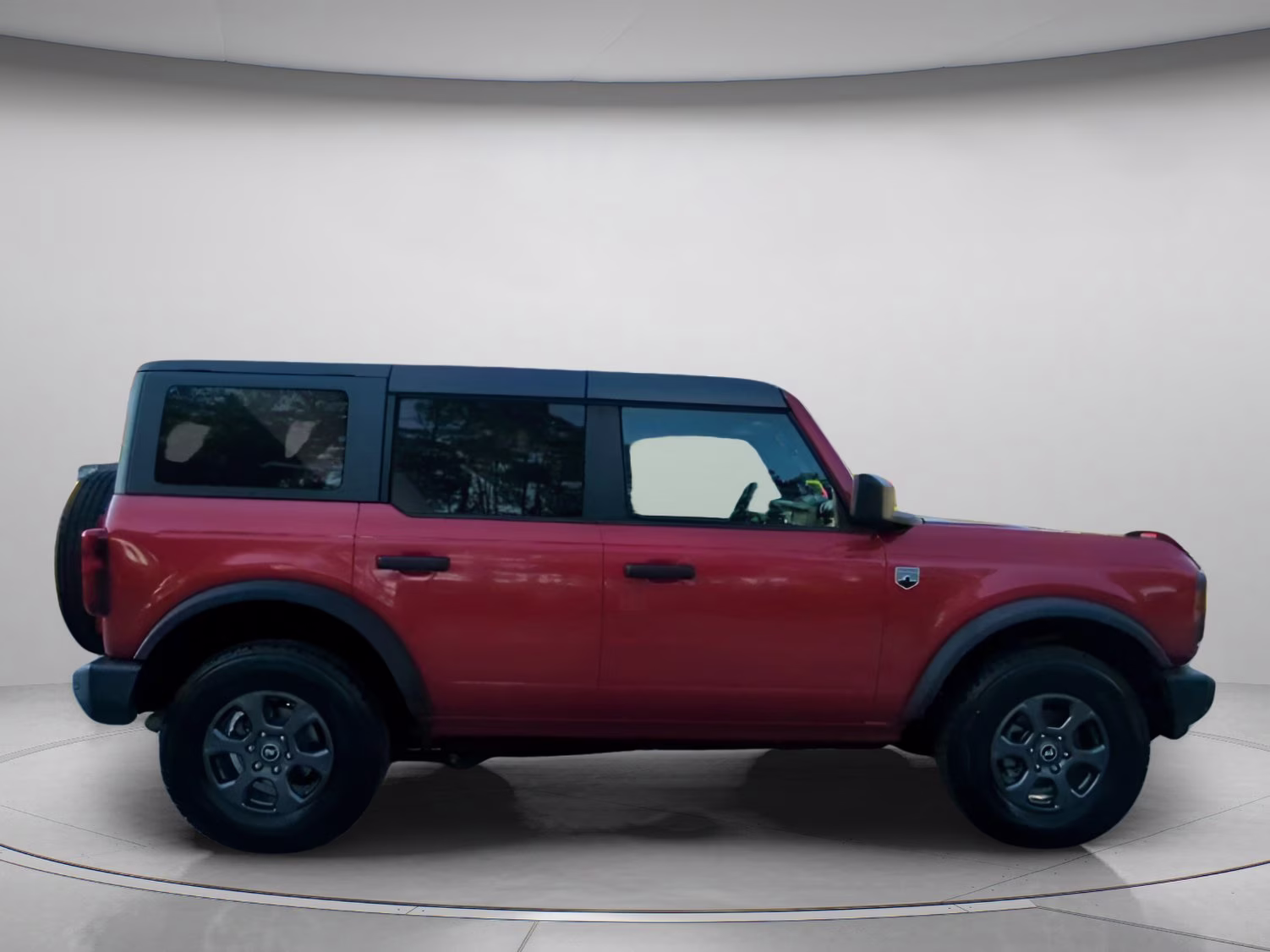 2024 Hot Pepper Red Metallic Tinted Clearcoat Ford Bronco Big Bend 4X4 Convertible