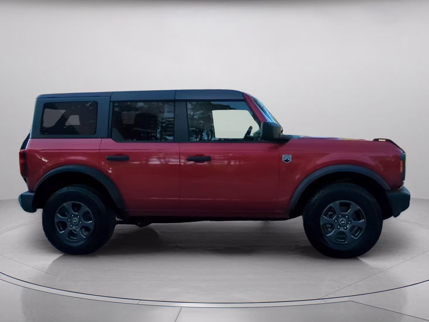 2024 Hot Pepper Red Metallic Tinted Clearcoat Ford Bronco Big Bend 4X4 Convertible