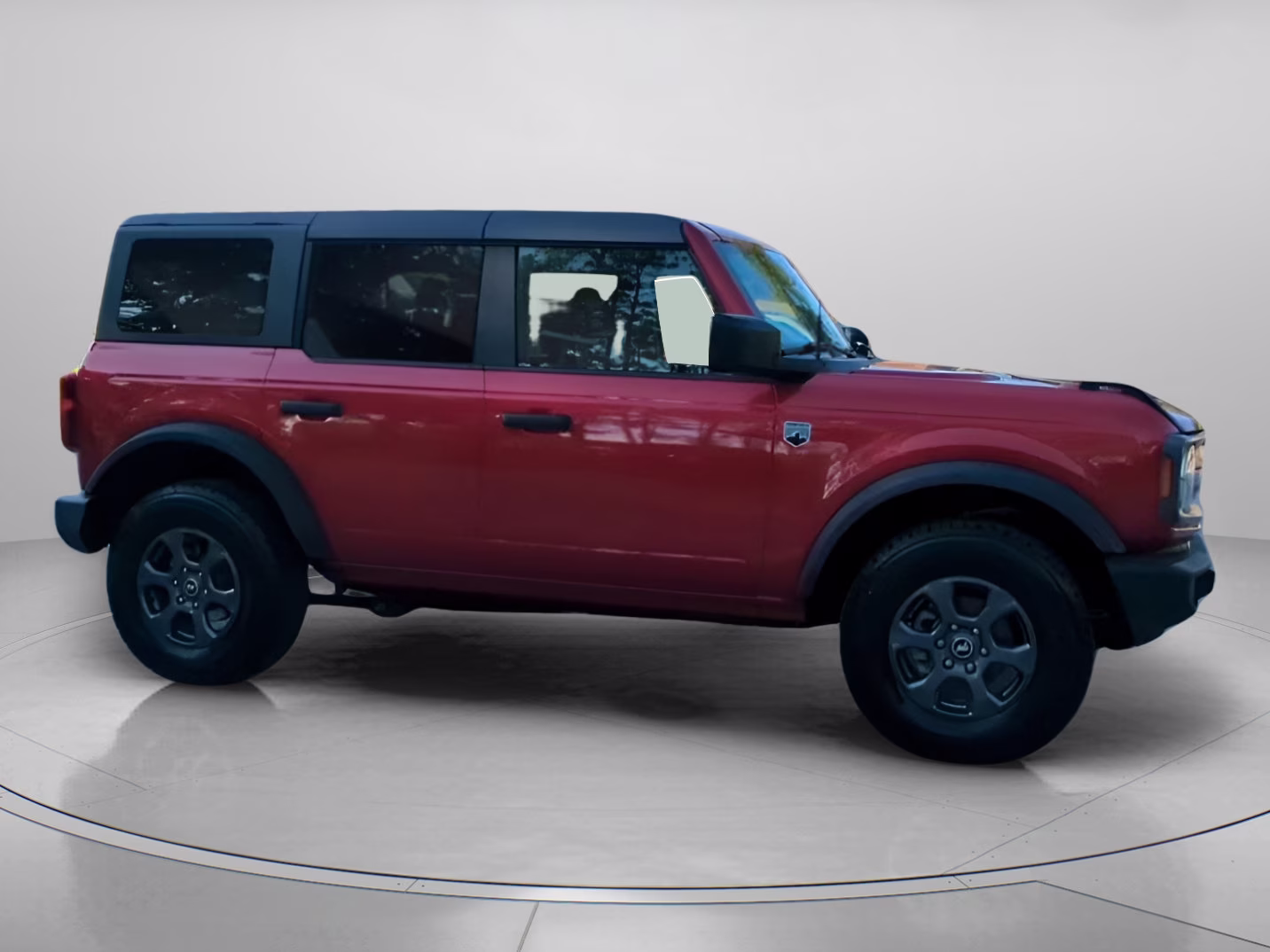 2024 Hot Pepper Red Metallic Tinted Clearcoat Ford Bronco Big Bend 4X4 Convertible