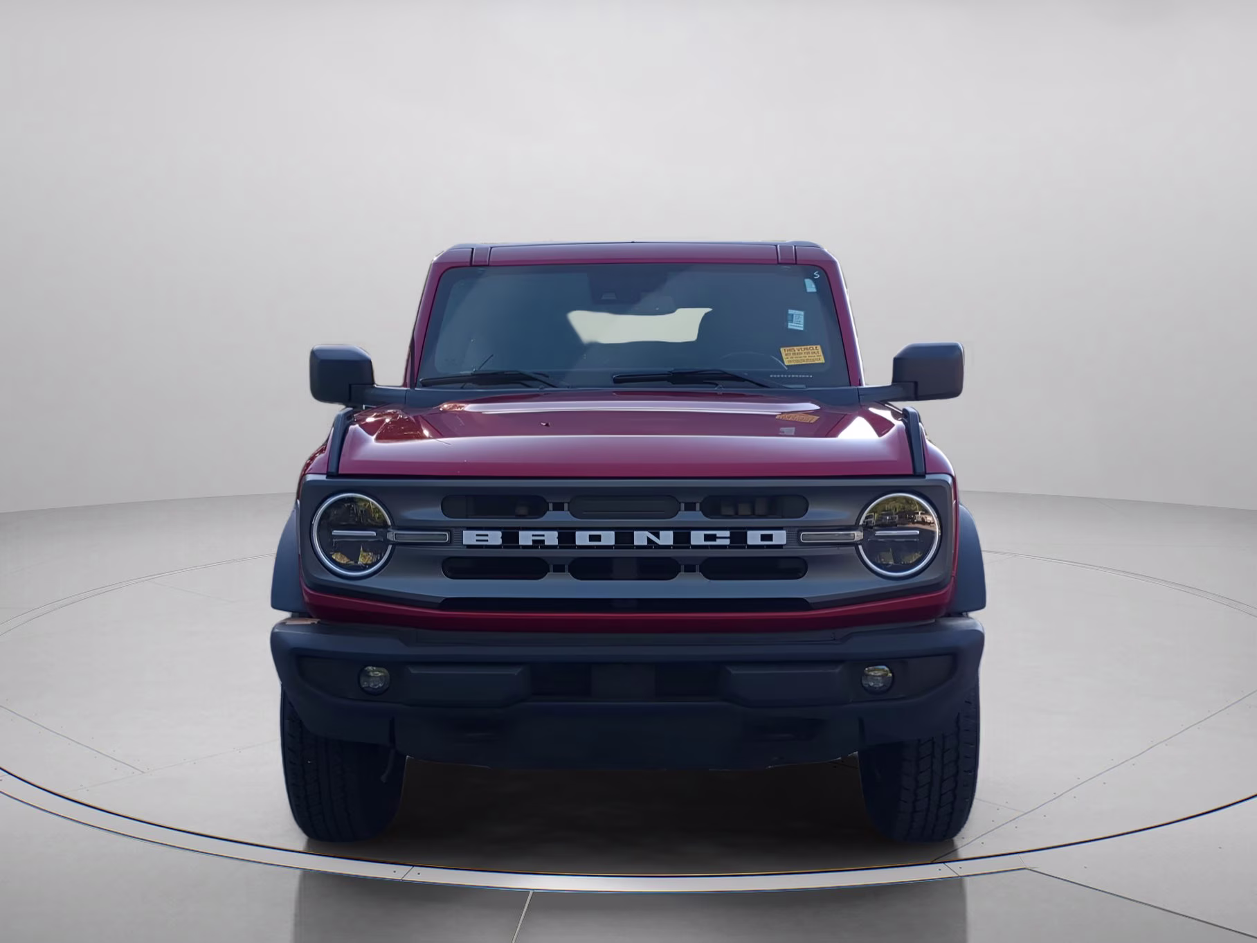 2024 Hot Pepper Red Metallic Tinted Clearcoat Ford Bronco Big Bend 4X4 Convertible