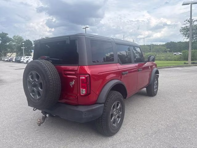 2024 Hot Pepper Red Metallic Tinted Clearcoat Ford Bronco Big Bend 4X4 Convertible