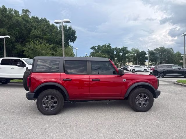 2024 Hot Pepper Red Metallic Tinted Clearcoat Ford Bronco Big Bend 4X4 Convertible