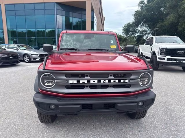 2024 Hot Pepper Red Metallic Tinted Clearcoat Ford Bronco Big Bend 4X4 Convertible