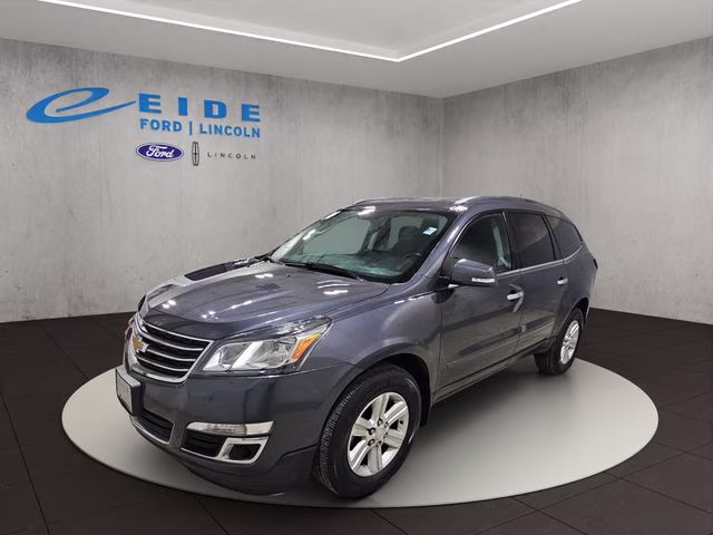 2014 Cyber Gray Metallic Chevrolet Traverse LT AWD SUV