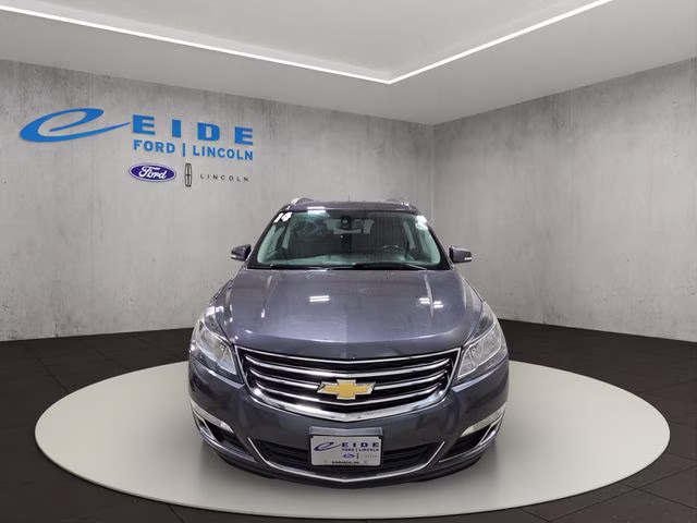2014 Cyber Gray Metallic Chevrolet Traverse LT AWD SUV
