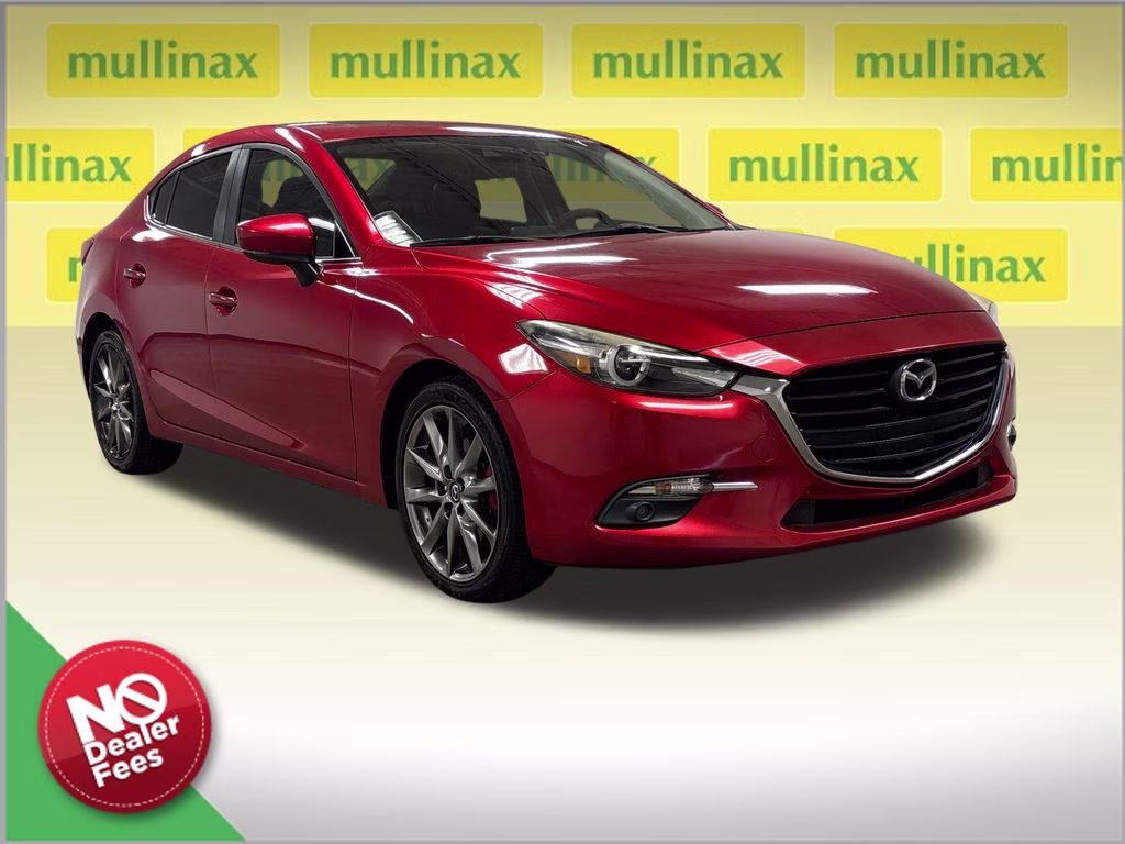2018 Soul Red Metallic Mazda Mazda3 Grand Touring FWD Sedan