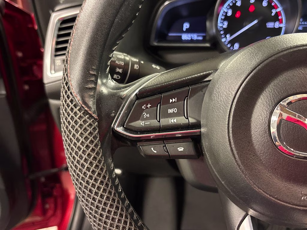 2018 Soul Red Metallic Mazda Mazda3 Grand Touring FWD Sedan