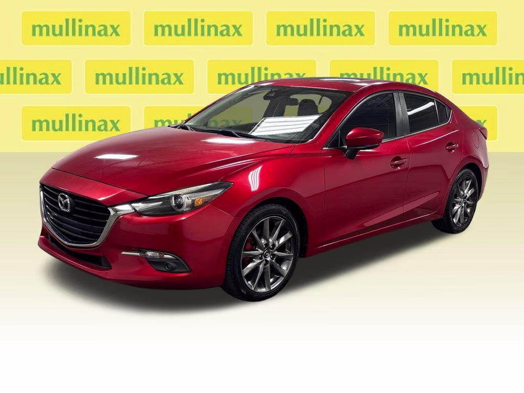 2018 Soul Red Metallic Mazda Mazda3 Grand Touring FWD Sedan