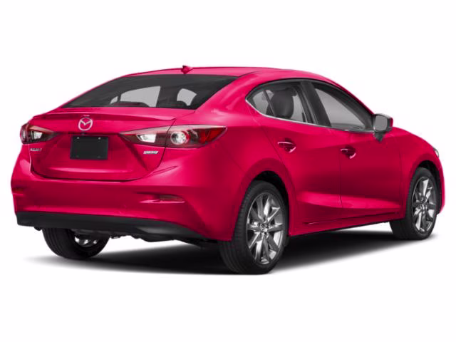 2018 Red Metallic Mazda Mazda3 Grand Touring FWD Sedan