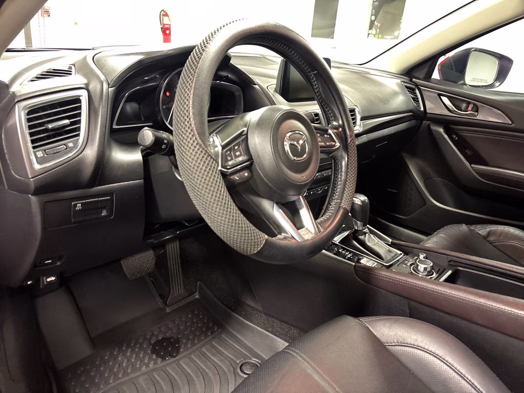 2018 Soul Red Metallic Mazda Mazda3 Grand Touring FWD Sedan