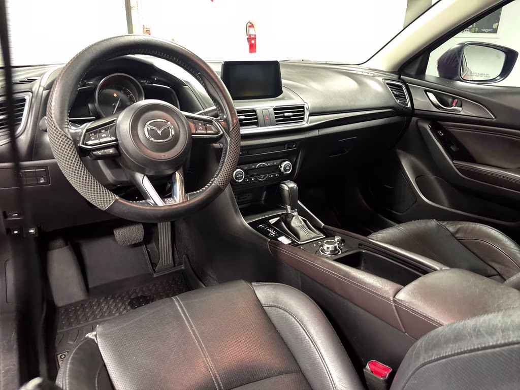 2018 Soul Red Metallic Mazda Mazda3 Grand Touring FWD Sedan
