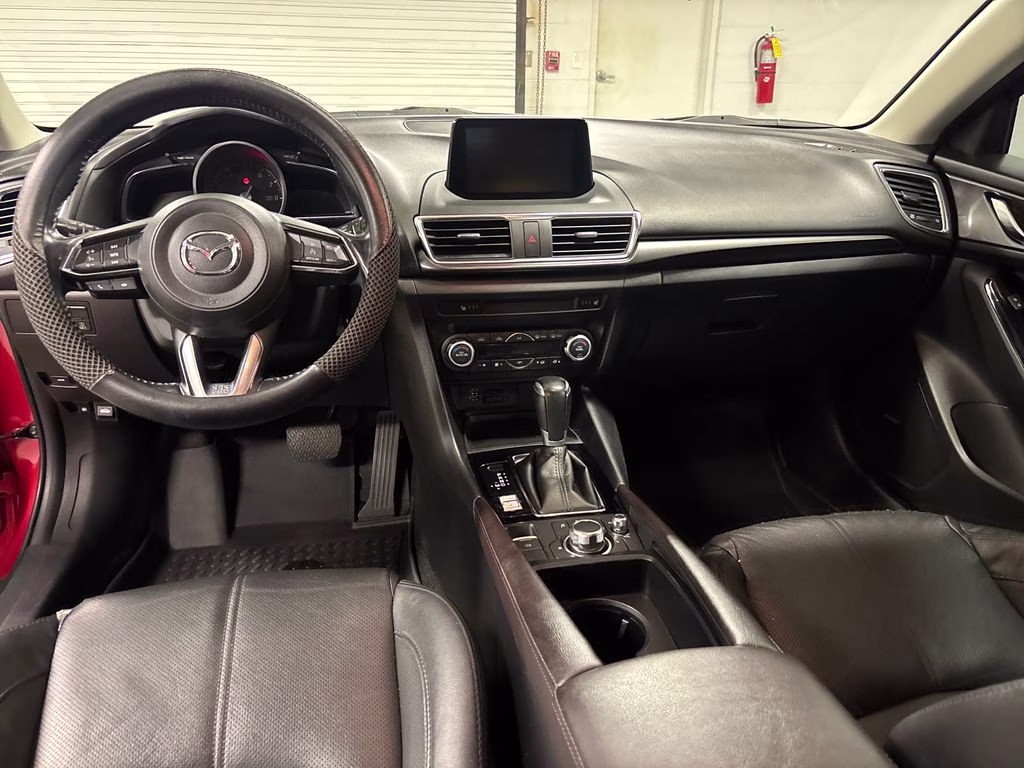 2018 Soul Red Metallic Mazda Mazda3 Grand Touring FWD Sedan