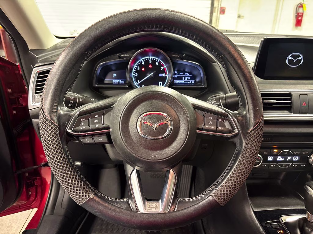 2018 Soul Red Metallic Mazda Mazda3 Grand Touring FWD Sedan