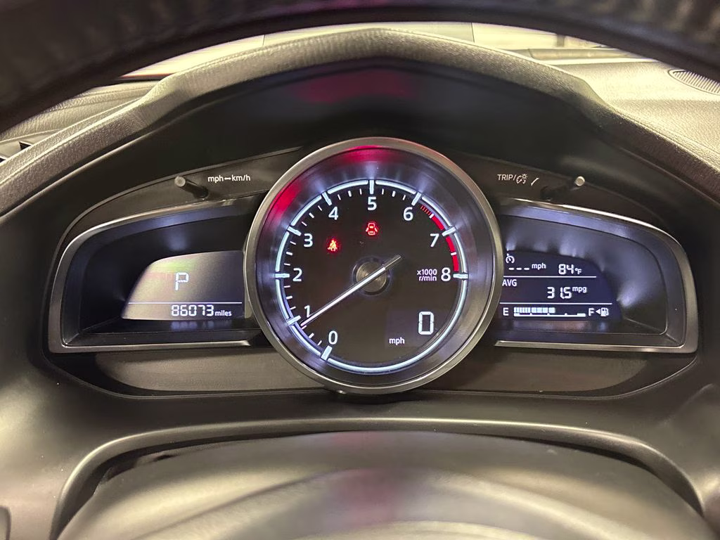 2018 Soul Red Metallic Mazda Mazda3 Grand Touring FWD Sedan