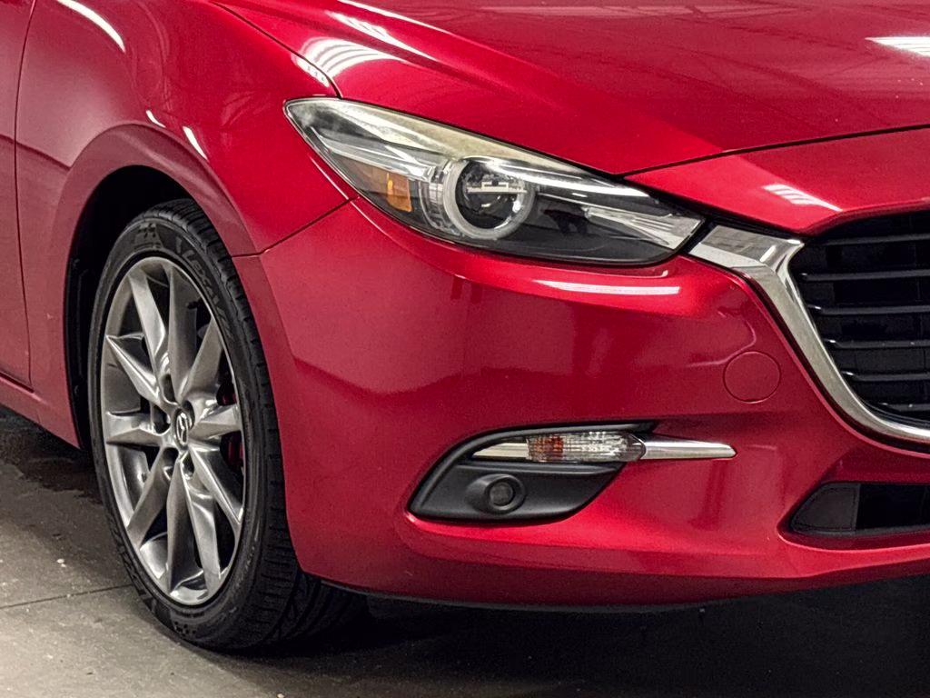 2018 Soul Red Metallic Mazda Mazda3 Grand Touring FWD Sedan