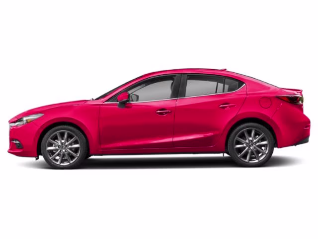 2018 Red Metallic Mazda Mazda3 Grand Touring FWD Sedan