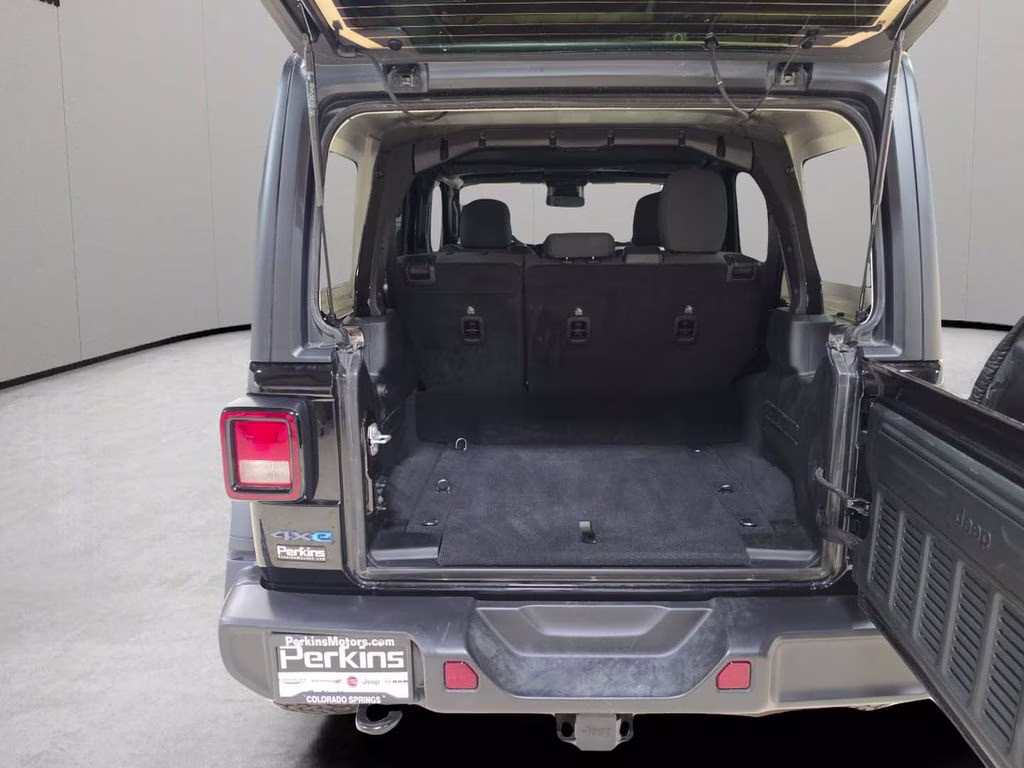2025 Black Clearcoat Jeep Wrangler 4xe Willys 4X4 SUV