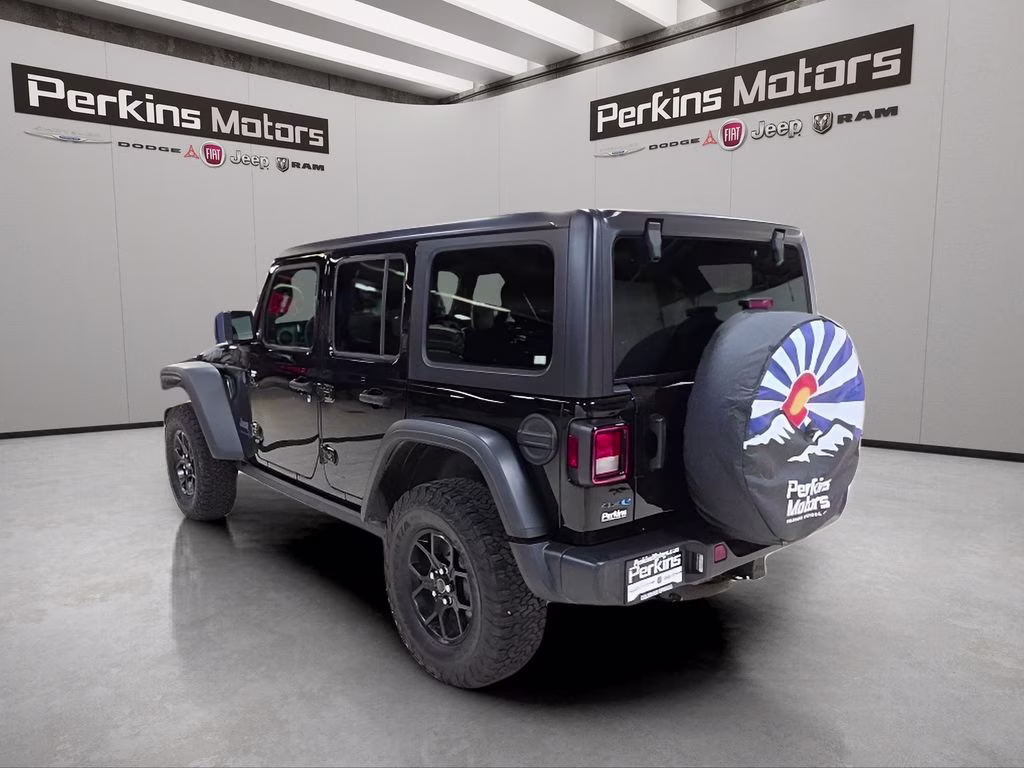 2025 Black Clearcoat Jeep Wrangler 4xe Willys 4X4 SUV