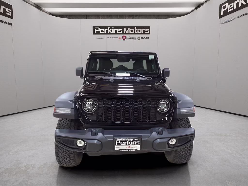 2025 Black Clearcoat Jeep Wrangler 4xe Willys 4X4 SUV