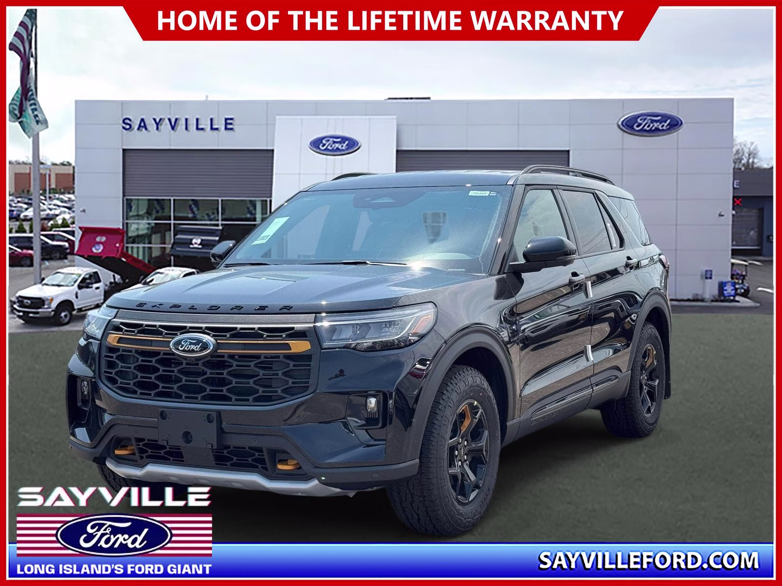 2026 Agate Black Ford Explorer Tremor 4X4 SUV