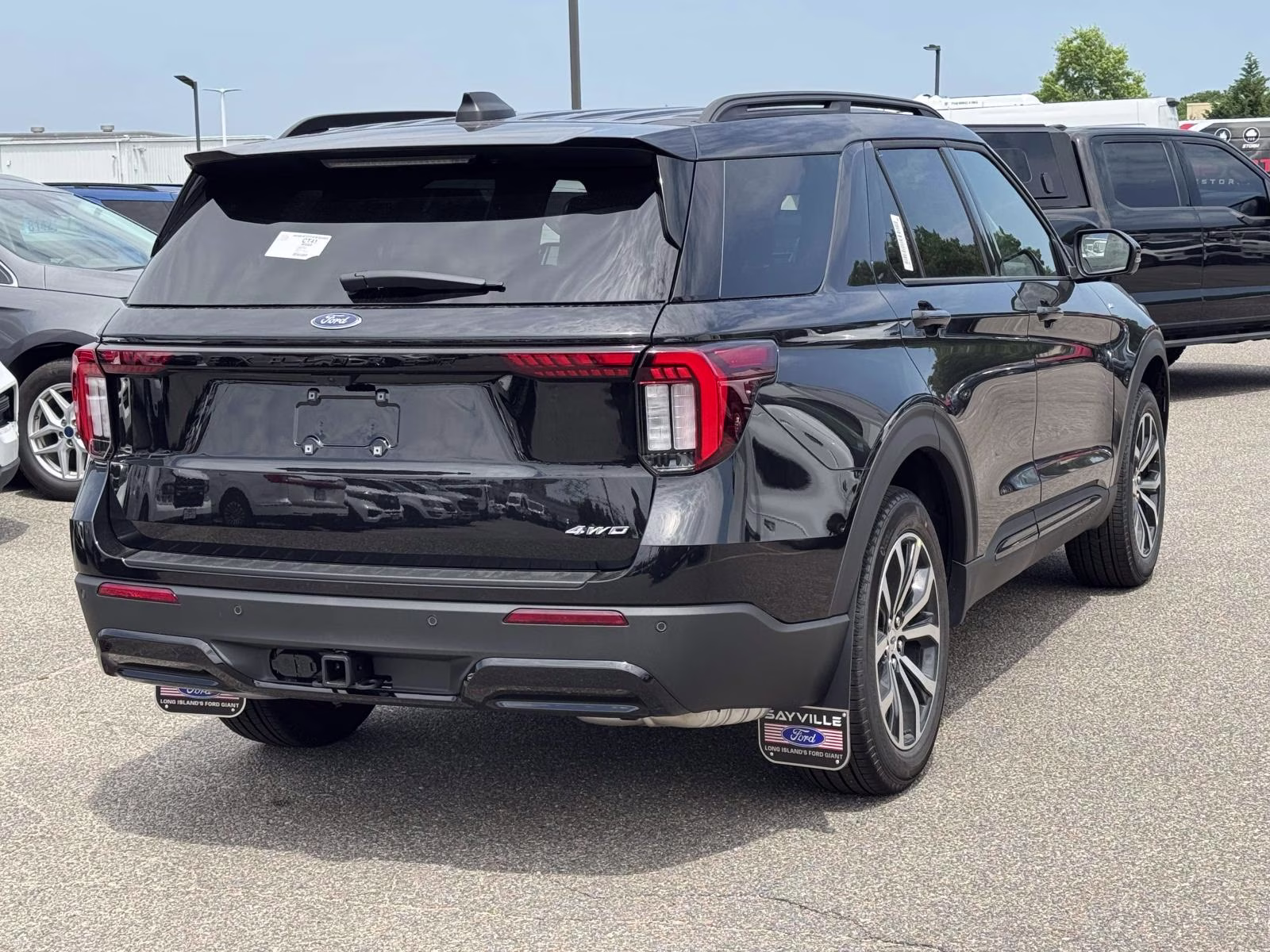 2026 Black Ford Explorer ST-Line 4X4 SUV